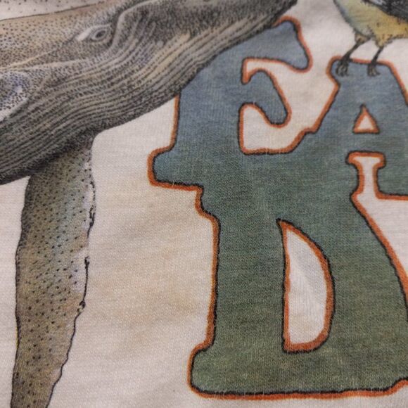 Vintage 1989 Harlequin N.G., Earth Day 1990 Animals graphic Single stitched T… - Picture 5 of 9